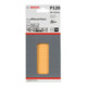 Bosch Schleifblatt C470 80 x 133 mm 120 8 Löcher Klett