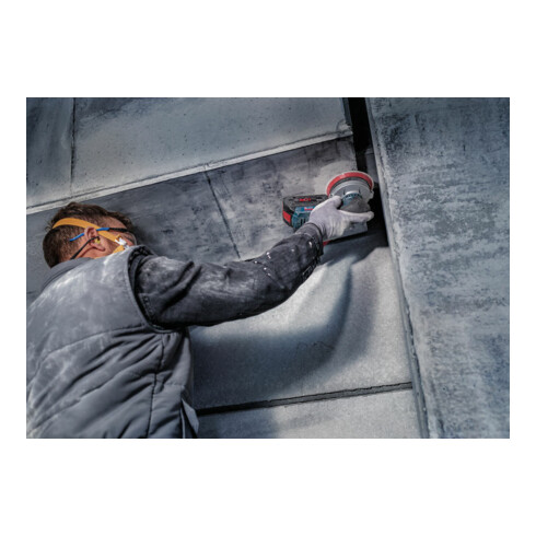 Bosch Schleifblatt F355 115 mm 180 8 Löcher Klett