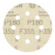 Bosch Schleifblatt F355 115 mm 180 8 Löcher Klett-4