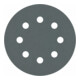 Bosch Schleifblatt F355 115 mm 600 8 Löcher Klett-1