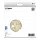 Bosch Schleifblatt F355 150 mm 120 6 Löcher Klett