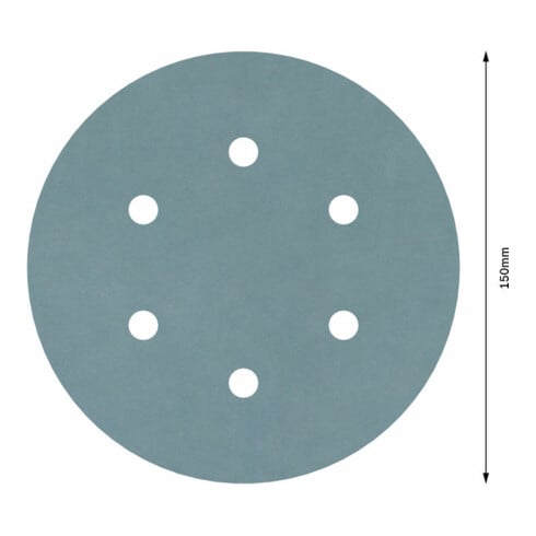 Bosch Schleifblatt F355 150 mm 1200 6 Löcher Klett