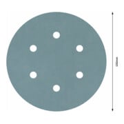 Bosch Schleifblatt F355, 6 Löcher, Klett 6 mm 150 mm-4