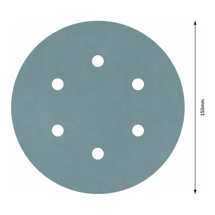 Bosch Schleifblatt F355 150 mm 1200 6 Löcher Klett