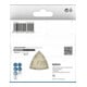 Bosch Schleifblatt F355 93 mm 320 6 Löcher Klett