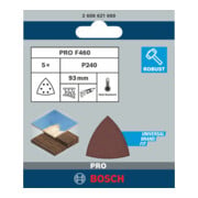 Bosch Schleifblatt F460 BfWP, 93 mm-2