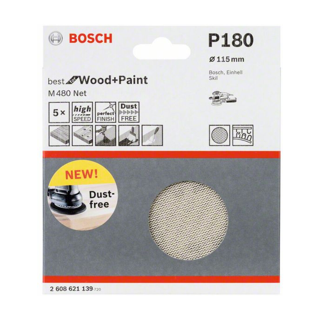 Bosch Schleifblatt M480 Ø 115