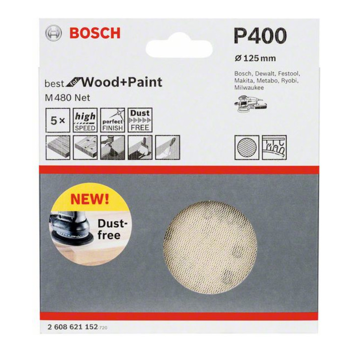 Bosch Schleifblatt M480 Net Scheibe