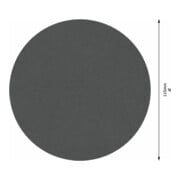 Bosch Schleifblatt Papier F355, ungelocht, Klett, 115 mm-4