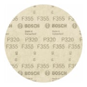 Bosch Schleifblatt Papier F355, ungelocht, Klett, 115 mm-5