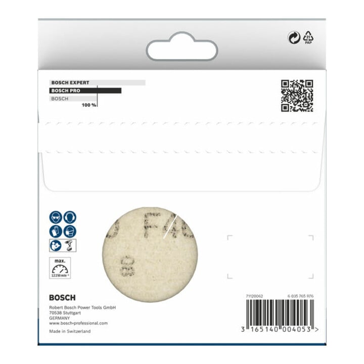 Bosch Schleifblatt-Set F460 Expert for Wood and Paint 125 mm 80