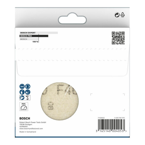 Bosch Schleifblatt-Papier F460 gespannt für Bohrmaschinen