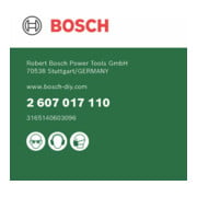 Bosch Schleifblatt-Set für Delta-Schleifer, 25-teilig, 6 Löcher, Klett, 93 mm, 240-4