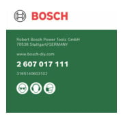 Bosch Schleifblatt-Set für Delta-Schleifer, 25-teilig, Klett, 105 mm, 60, 120, 180-4