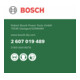 Bosch Schleifblatt-Set für Delta-Schleifer, 93 mm, 80-3