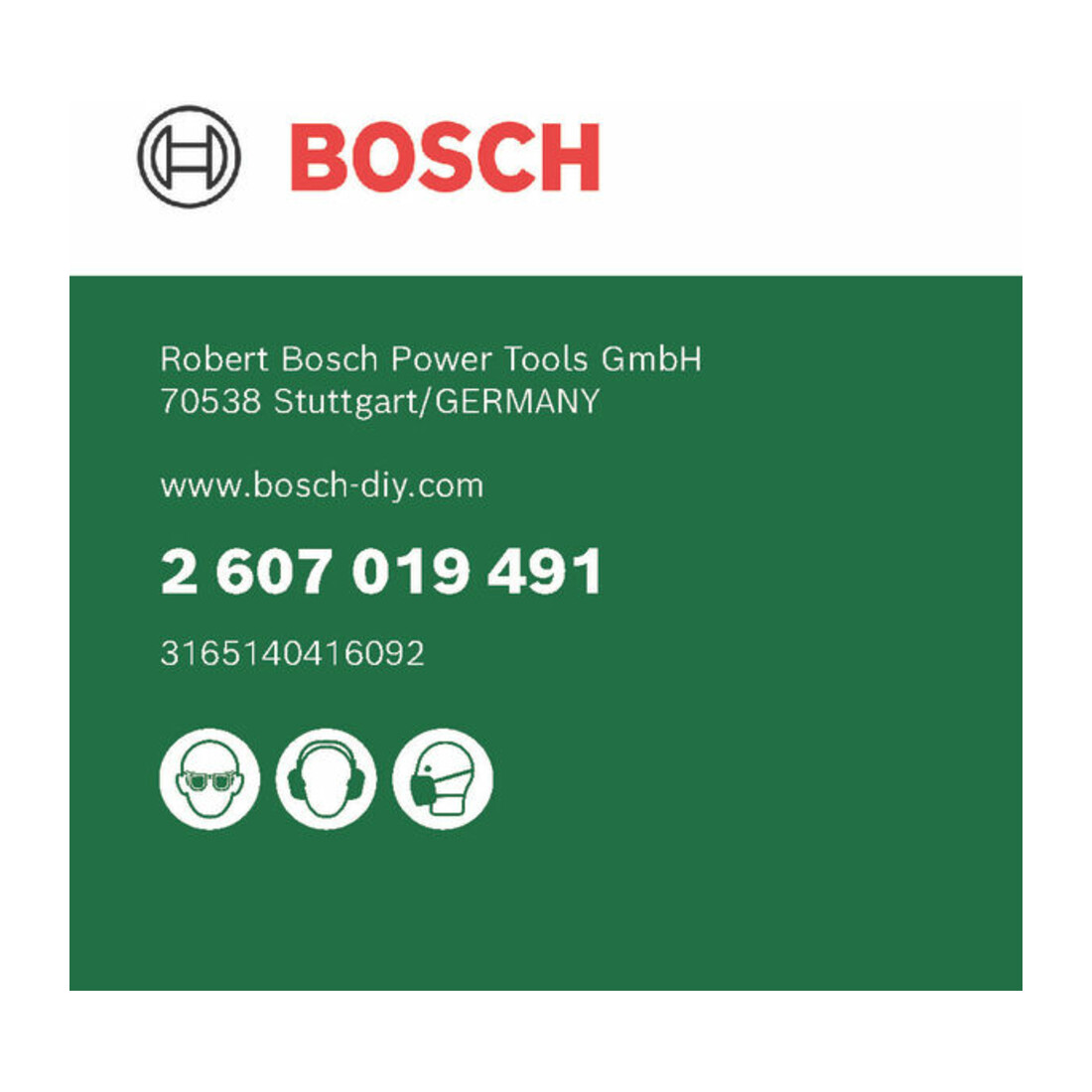 Bosch Schleifblatt-Set für Exzenterschleifer, ungelocht, 125 mm