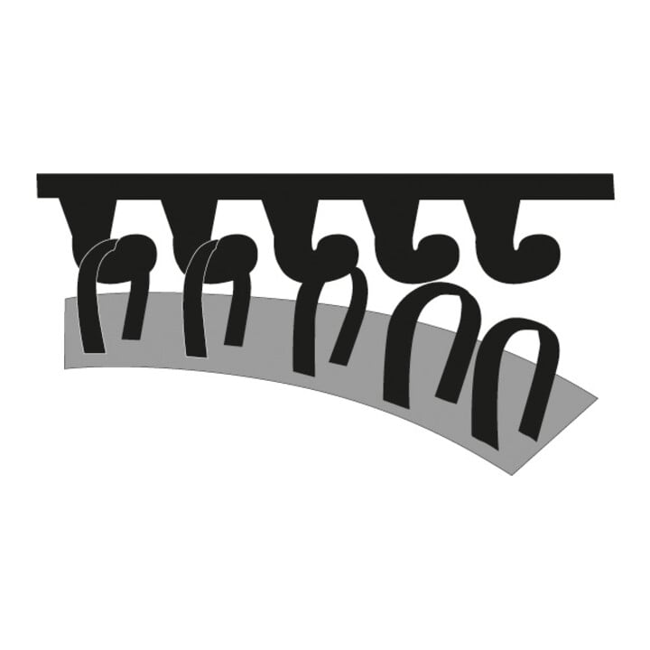 Bosch Schleifblatt-Set für Multischleifer K=80 10tlg.