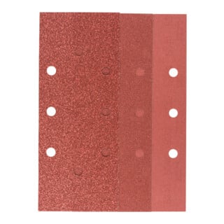 Bosch Schleifblatt-Set für Schwingschleifer, 25-teilig, gespannt, 93 x 230 mm, 60-240