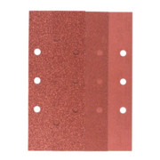 Bosch Schleifblatt-Set für Schwingschleifer, 25-teilig, gespannt, 93 x 230 mm, 60-240