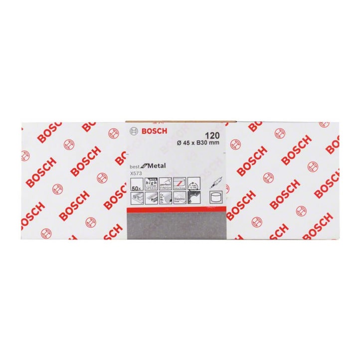 Bosch Schleifhülse X573 Best for Metal Durchmesser: 45 mm 30 mm 120