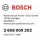 Bosch Schleifplatte 185 x 93 mm für GSS 230 A GSS 230 AE mit Kletthaftung-5