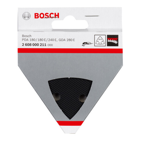 Bosch Schleifplatte für Bosch-Dreieckschleifer GDA 280 E PDA 180 PDA 180 E PDA 240 E