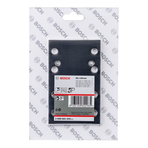 Bosch Schleifplatte mit Kletthaftung 80 x 130 mm