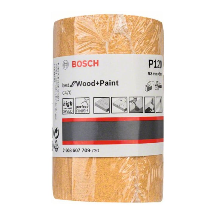 Bosch Schleifrolle C470 Best for Wood and Paint Papierschleifrolle