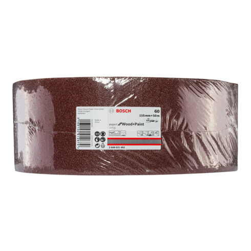 Bosch Schleifrolle J450 Expert for Wood and Paint 115 mm x 50 m 60