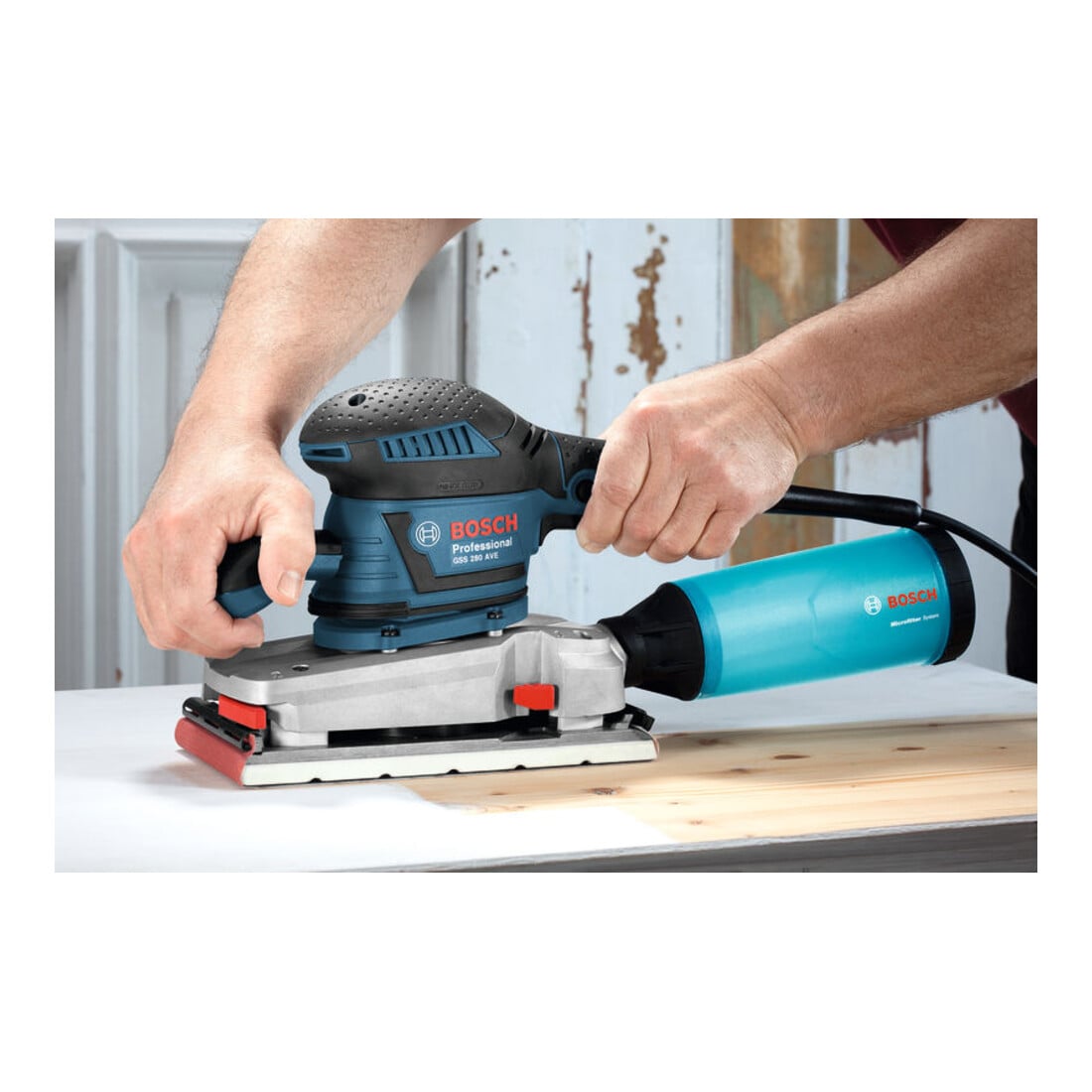 Bosch Schleifrolle J450 Expert for Wood and Paint 93 mm x 50 m 180