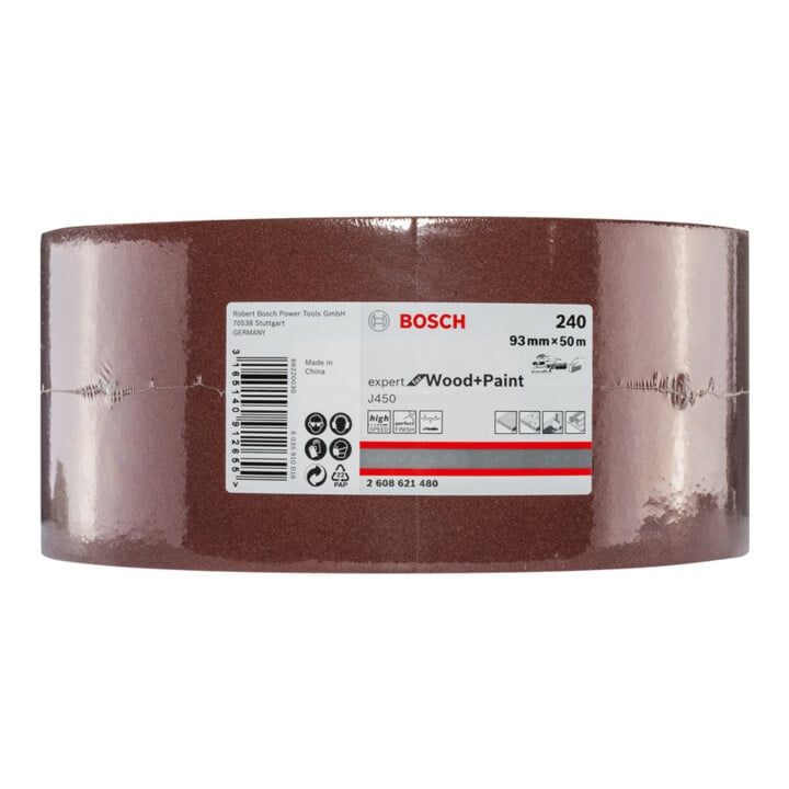 Bosch Schleifrolle J450 Expert for Wood and Paint 93 mm x 50 m 240