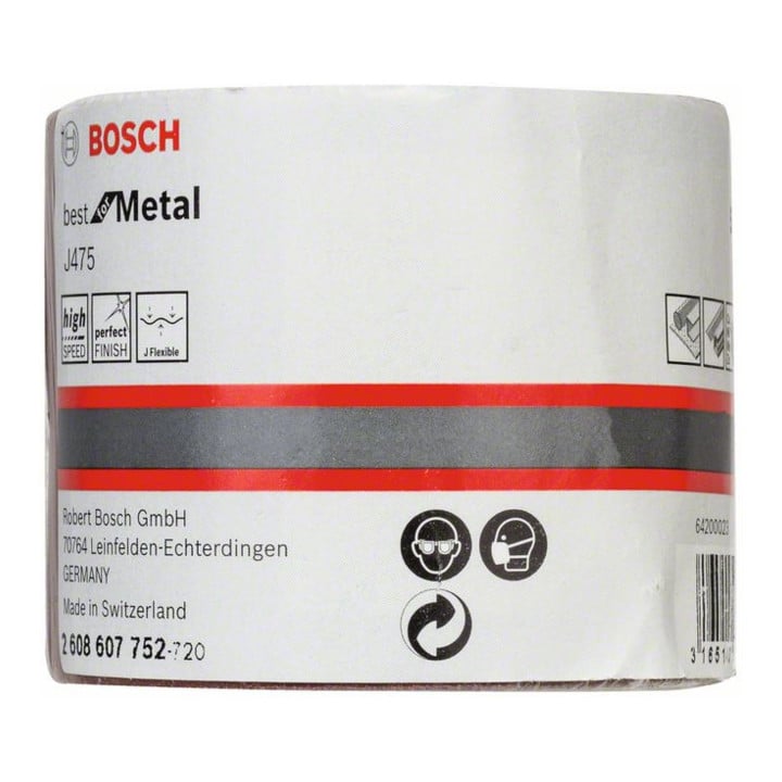 Bosch Schleifrolle J475 Best for Metal Gewebeschleifrolle 50 mm 5 m 180