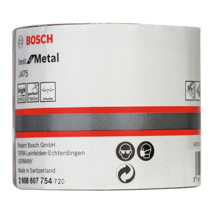 Bosch Schleifrolle J475 Best for Metal Gewebeschleifrolle 50 mm 5 m 320
