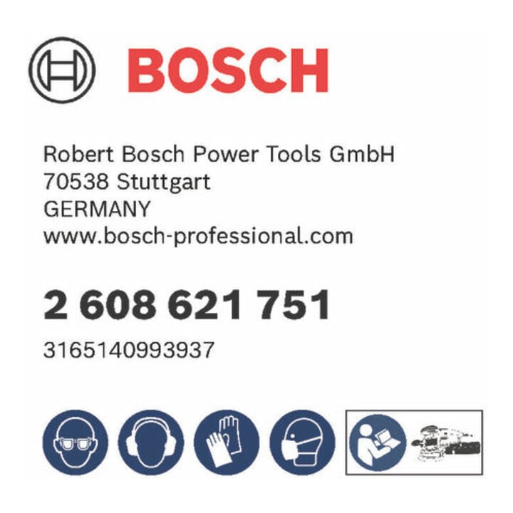 Bosch Schleifscheibe C450 Standard for General Purpose, G100, 125 mm