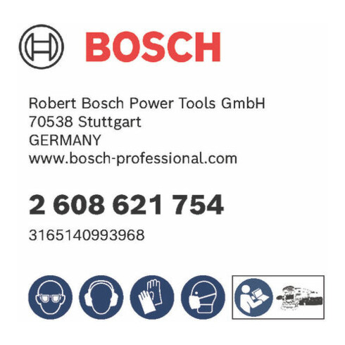 Bosch Schleifscheibe C450 Standard for General Purpose, G180, 125 mm
