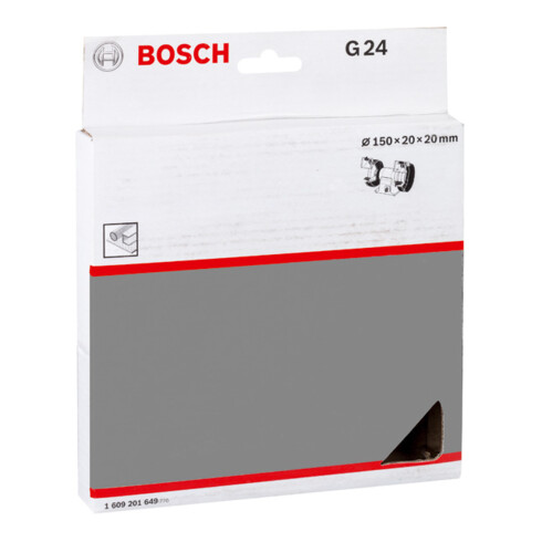 Bosch Schleifscheibe für Doppelschleifmaschinen, Körnung 24