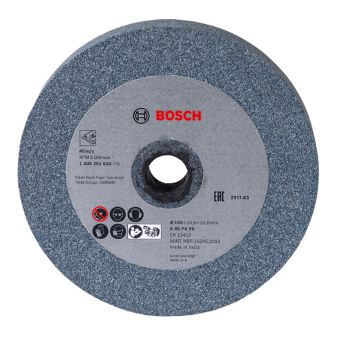 Bosch Schleifscheibe für Doppelschleifmaschinen, Körnung 60