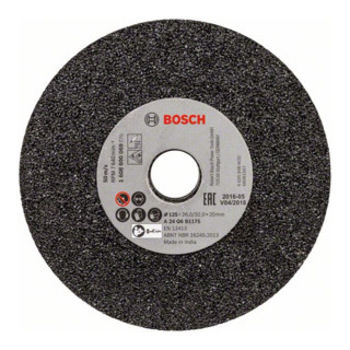 Bosch Schleifscheibe für Geradschleifer 125 mm 20 mm 24