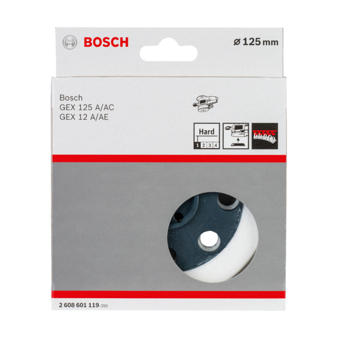 Bosch Schleifteller hart 125 mm