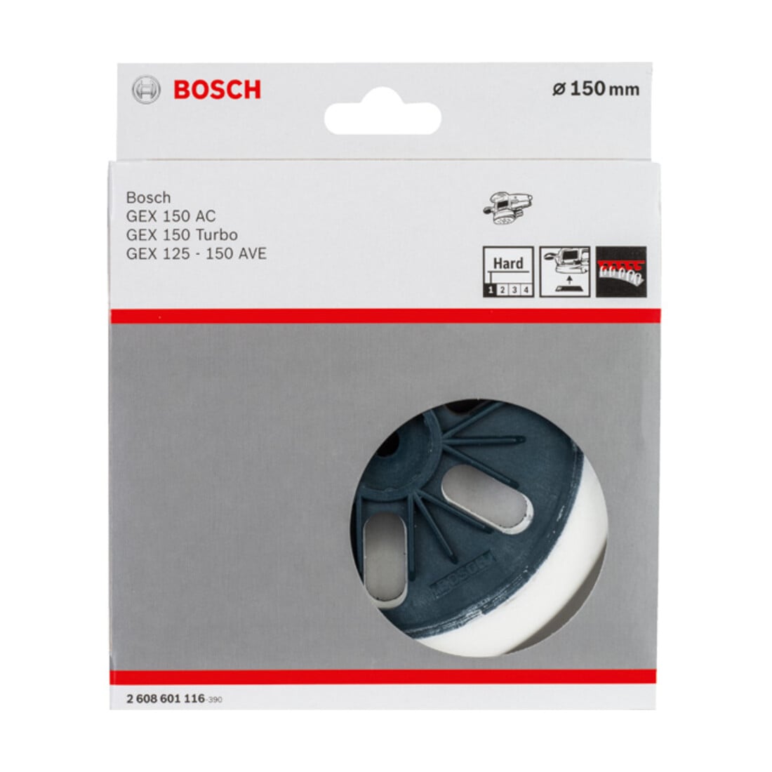 Bosch Schleifteller hart 150 mm