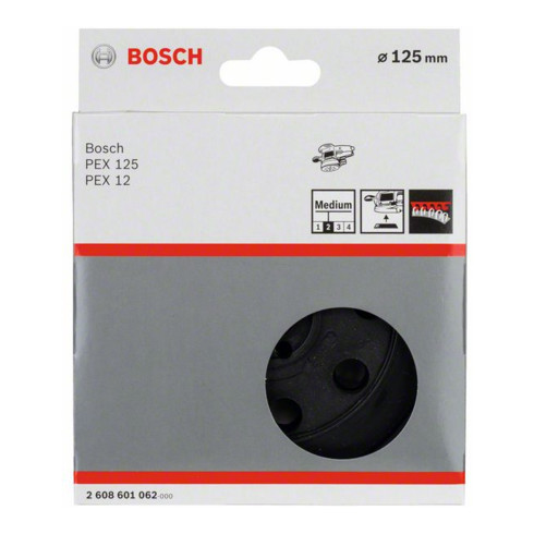 Bosch Schleifteller mittel 125 mm für PEX 12 PEX 12 A PEX 125