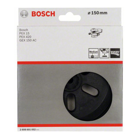 150 mm Bosch Schleifteller weich für PEX 15 und PEX 420 AE 