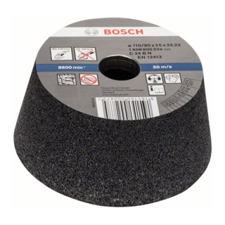 Bosch Schleiftopf konisch-Stein/Beton 90 mm 110 mm 55 mm 24