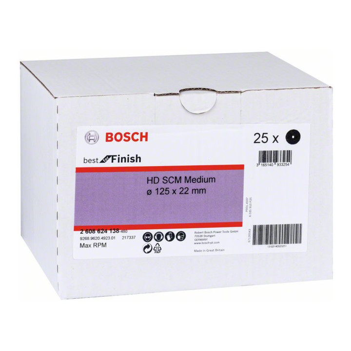 Bosch Schleifvlies SCM mittel 125 mm