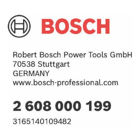 Bosch Schleifzunge flach für Bosch-Dreieckschleifer