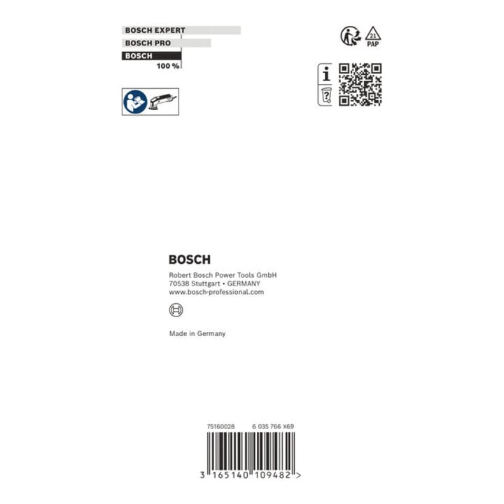 Bosch Schleifzunge flach für Bosch-Dreieckschleifer