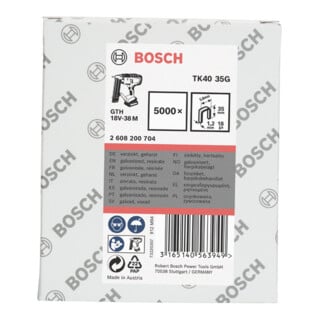 Bosch Schmalrückenklammer TK40 35G 5,8 mm 1,2 mm 35 mm verzinkt