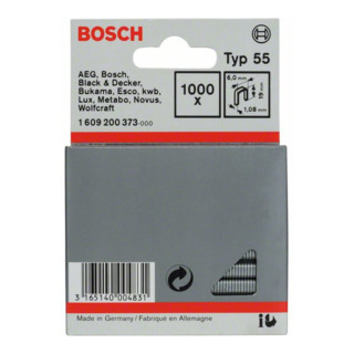 Bosch Schmalrückenklammer Typ 55 6 x 1,08 x 19 mm