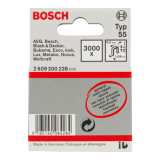 Bosch Schmalrückenklammer Typ 55 geharzt