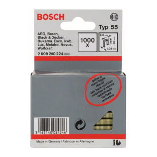 Bosch Schmalrückenklammer Typ 55 geharzt 6 x 1,08 x 30 mm